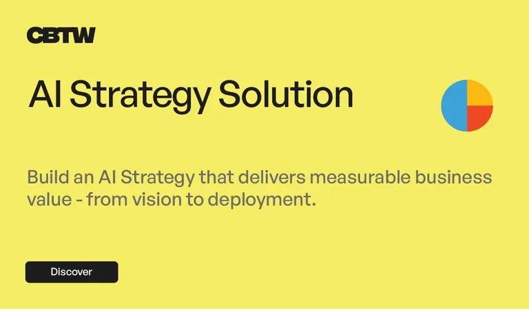 Build an AI Strategy that delivers measurable business value – from vision to deployment.
